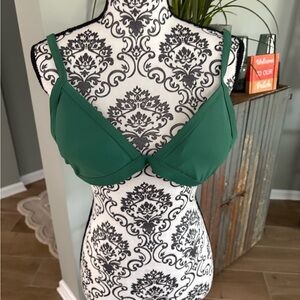 Green Bikini Top size 2XL from 93 Play Street